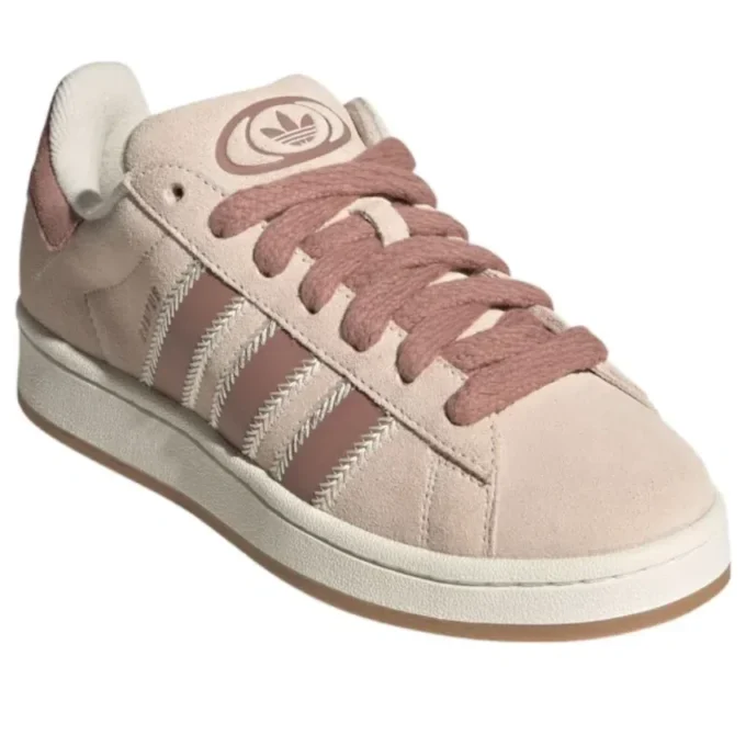 Adidas Campus 00S “Crystal White Core White Preloved Ruby”